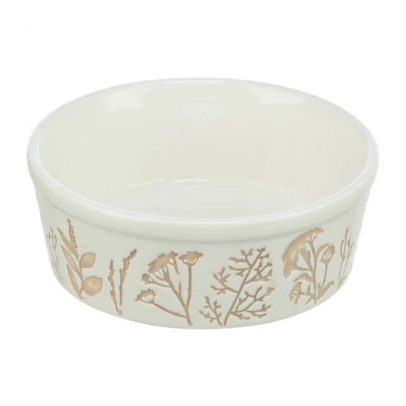 Trixie Ceramic Bowl - kerámia tál, texturált minta kutyák részére (0,7l /16cm)