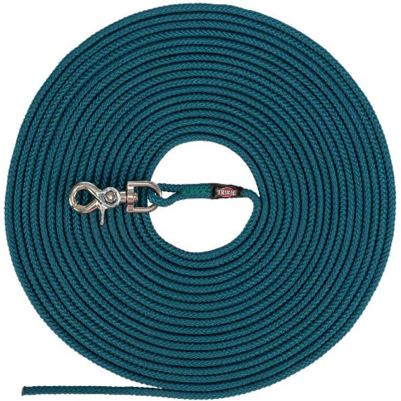 Trixie Tracking Leash - nyomkövető póráz, S-M:5m/6mm, benzinkék