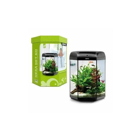 aquael HEXA SET Fekete 60 DN