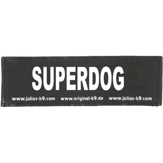 B:Julius K9-SUPERDOG felirat hámhoz kutyák részére