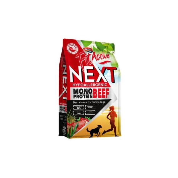 FitActiveNEXT Hypoallergenic MONO BEEF with cranberry (Marha-vörösáfonya, 3 kg)