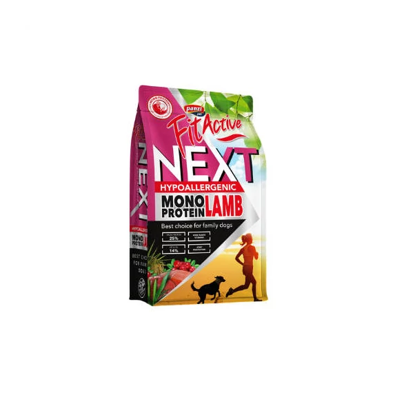 FitActiveNEXT Hypoallergenic MONO LAMB with cranberry (Bárány-vörösáfonya, 3 kg)