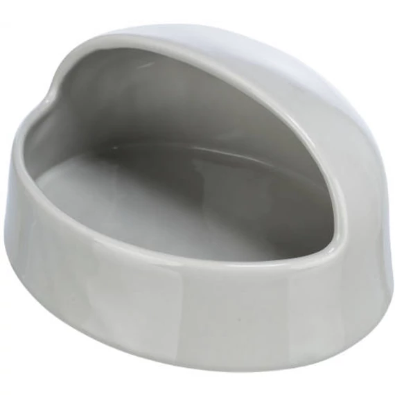 Trixie Sand Bath with platform -homok fürdető deguknak/hörcsögnek, (kerámia) 20x10x16 cm, szürke