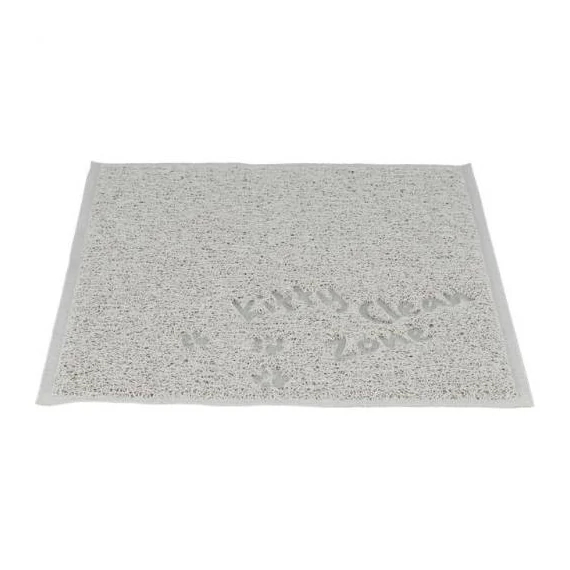Trixie Litter Tray Mat -PVC, kilépő szőnyeg (szürke)  37x45cm