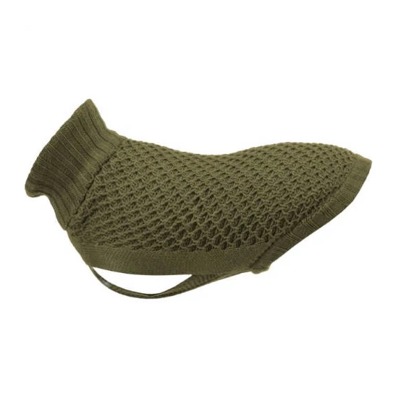 Trixie Norwood Pullover - pulóver (olívazöld) kutyák részére (XXS) 21cm