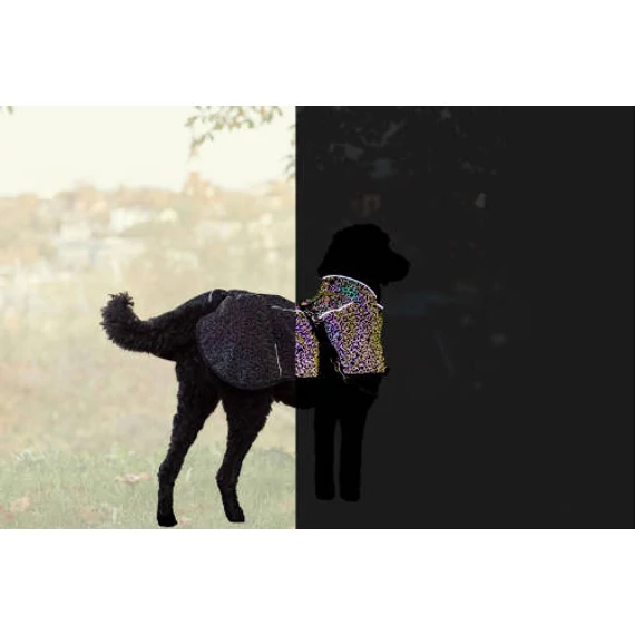 Trixie Limoux - fényvisszaverő kabát, L:55, multi-colour