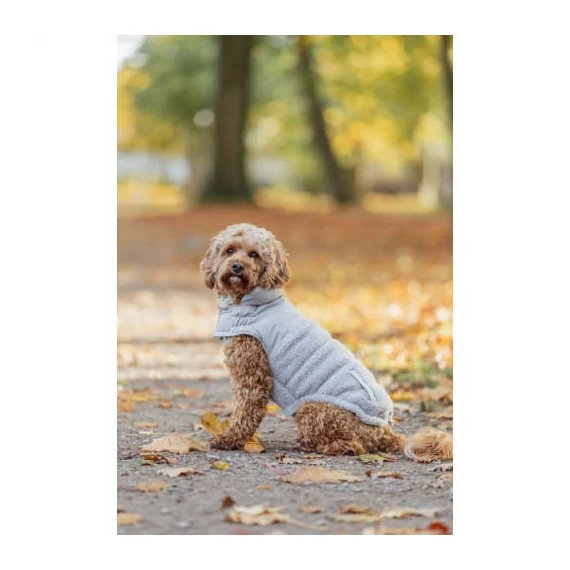 Trixie Ajou coat - kabát (szürke) kutyák részére (XXS) 18cm