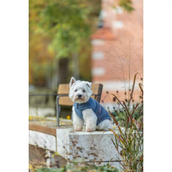 Trixie Ajou coat - kabát (kék) kutyák részére (XS) 27cm