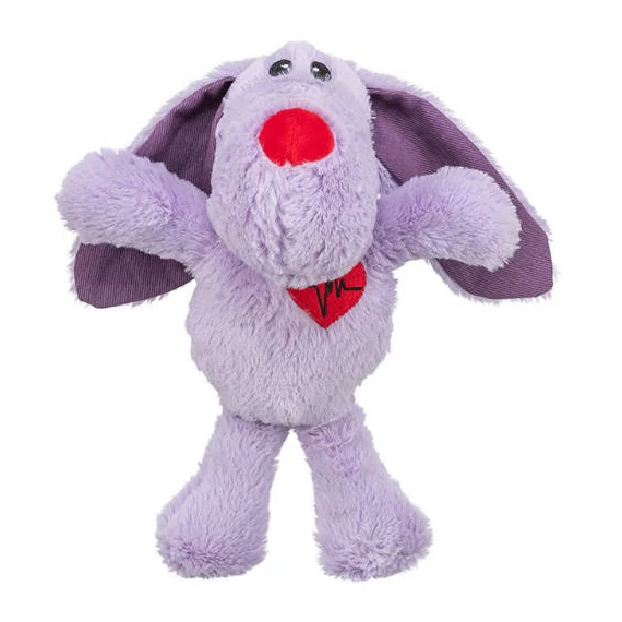 Dog Valentin, plush - Valentin napi kutya plüss, 28cm, lila