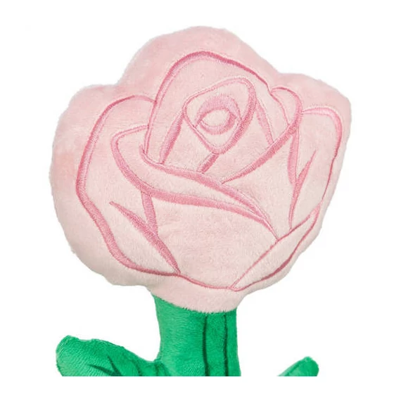 Dog Valentin, plush - Valentin napi plüss rózsa, 28cm, pink