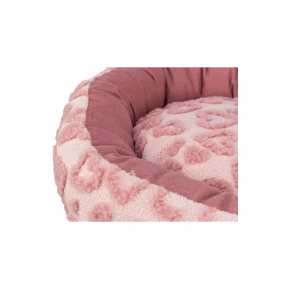 Trixie Bed Valentin, plush - Valentin ágy kerek,50cm, pink