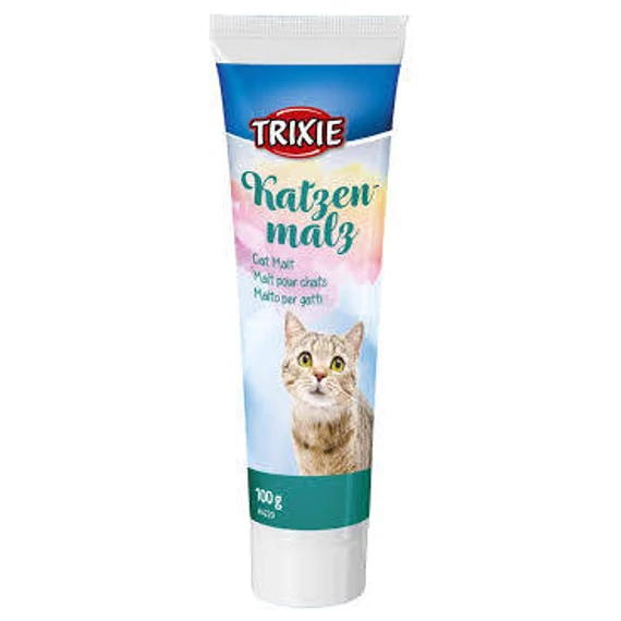 Trixie Katzen Malz Paste  - kiegészítő eleség (szőroldó) malátás paszta macskák részére (100g)