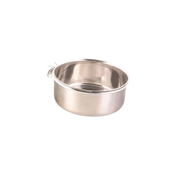Trixie Bowl with Holder - tál (fém, csaarozható) kalitkákba (900ml/ø14cm)