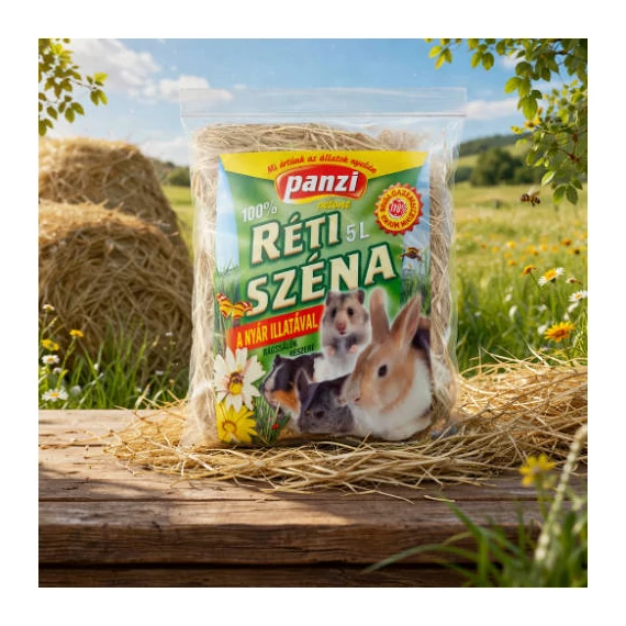 Panzi Réti Széna (kicsi)(10DB/#) 5L (300g)