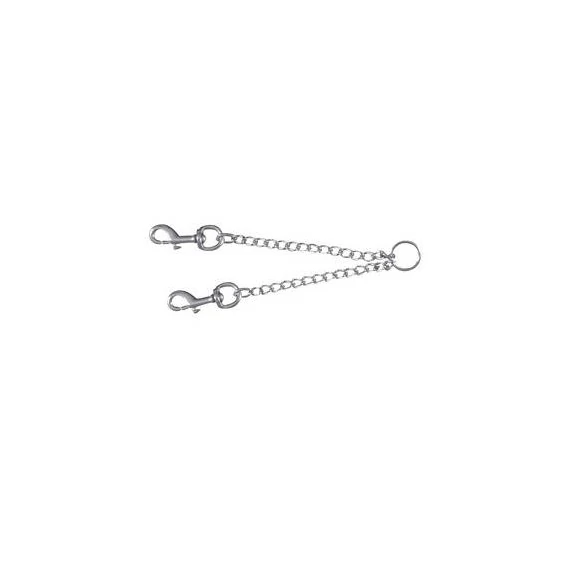 Trixie Chain Coupler - fém ikerveztető (60cm/4mm)