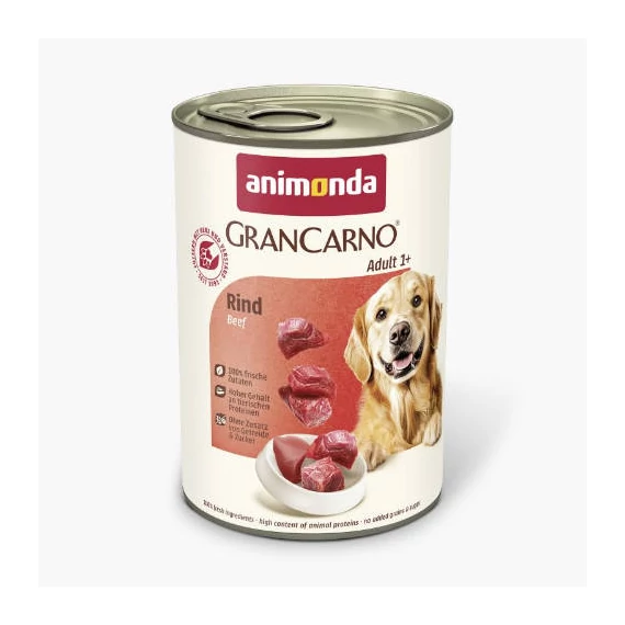 Animonda GranCarno Adult (marha) konzerv - Felnőtt kutyák részére (400g)