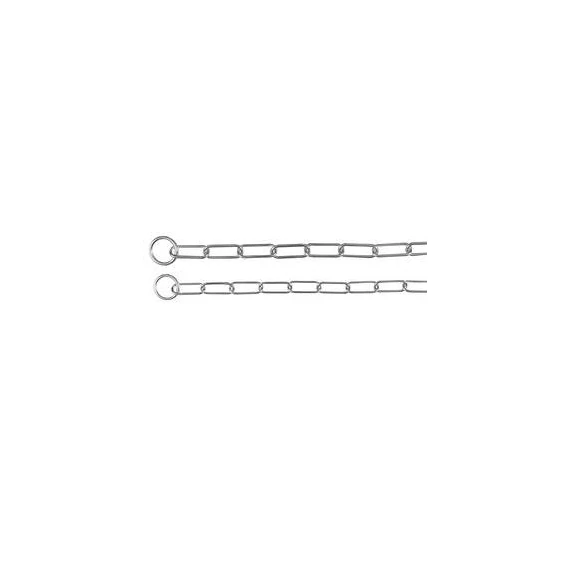 Trixie Semi-Choke Chain - félfojtó lánc (hosszúszemű) 70cm/4mm