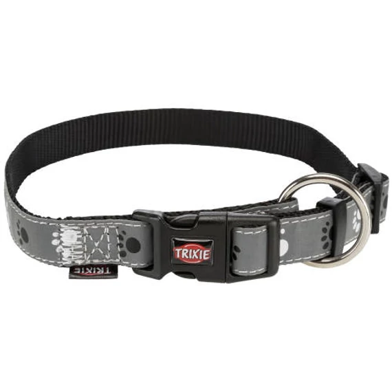 KT26.Trixie Silver Reflect nyakörv - fényvisszaverős (XS-S) 22-35cm/15mm