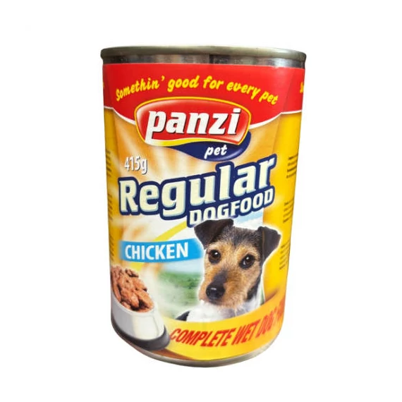 Panzi Regular konzerv kutyáknak (415g) - csirke