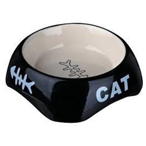 Trixie Ceramic Bowl - kerámia tál (vegyes színekben) macskák részére (0,2l /Ø13cm)