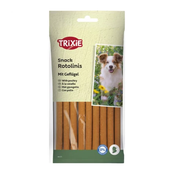 Trixie Soft Snack Rotolinis - jutalomfalat (szárnyas) kutyák részére (12cm/120g)