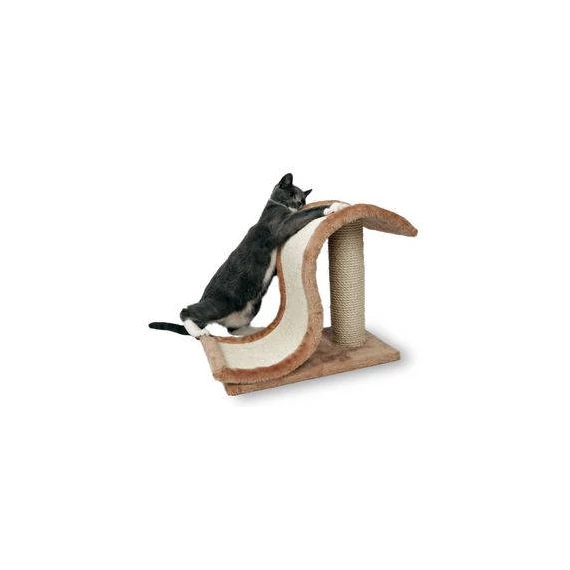 Trixie Inca Scratching Wave - kaparófa (világosbarna) 39cm