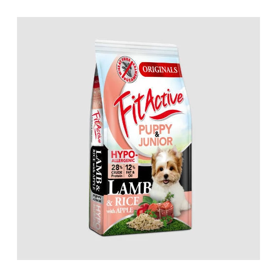 FitActive Wheatfree 12+1.2kg Puppy&Junior Hypoallergenic LAMB