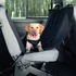 KT26.Trixie Protective Car Seat Cover with Side Parts, dividable - autós üléstakaró (hátsó ülésre,fekete) 1,50x1,35m