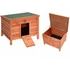 KT26.Trixe Small Animal Home - Kültéri, kifutóhoz csatlakoztatható rágcsáló ház (60x47x50cm)