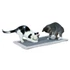 Trixie  Scratching Mat - kaparószőnyeg (világos szürke/sötétszürke) macskák résére (55x35cm)