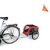 KT26.Trixie Bicycle Trailer for Dogs - felszerelés (kerékpárra szerelhető utánfutó) S (53x60x60) max:15 kg