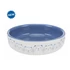 Trixie Ceramic Bowl - kerámia tál (fehér, kék) rövid orrú macskák részére (0,3l /Ø11cm)