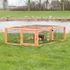 KT26.Trixie Outdoor Run whit Cover - Kültéri kisállatkifutó fedéllel nyulak részére (174x48x109cm)