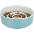 Trixie Slow feeding Ceramic Bowl - kerámia, evéslassító tál (szürke,kék) kutyák részére (0,9l /ø17cm)