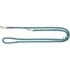 Trixie Cavo Leash - állítható, fonott póráz (aqua kék/grafit szürke) kutyák részére (L-XL) 2m/ø18mm